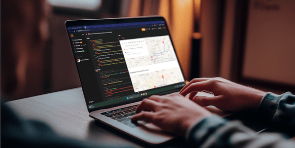 Working on a JSFiddle example demonstrating how to generate printable map directions, integrating route visualization and step-by-step navigation