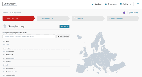 Creating a Choropleth Map with Datawrapper